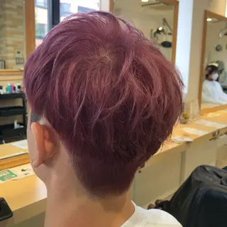 ショート カラー メンズ 大谷 優馬のヘアスタイル