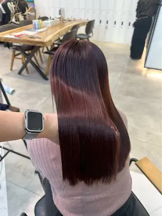 ロング カラー 船木 隼翔のヘアスタイル