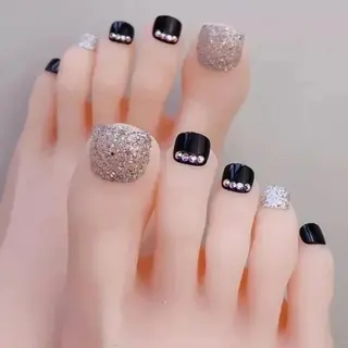 ネイル フィルイン・深爪矯正 長さ出し🎀のネイルデザイン