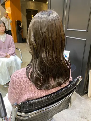 カラー 透明感カラー🌿 グレージュ🐺陽介のヘアスタイル