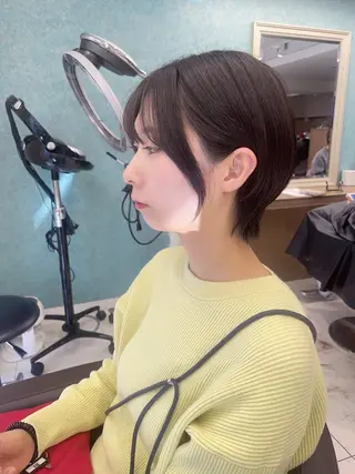 ショート 店長福島成美/髪質 改善縮毛矯正/カラーのヘアスタイル