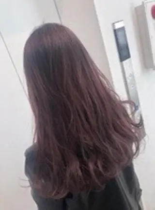 ロング カラー オーナースタイリスト 奈須雄紀のヘアスタイル