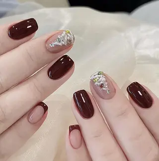 ネイル By moonネイル 🌷ワンホン/韓国風のネイルデザイン