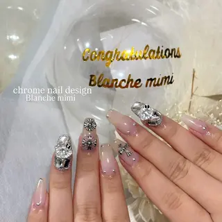 ネイル Blanche mimi.u_aのネイルデザイン