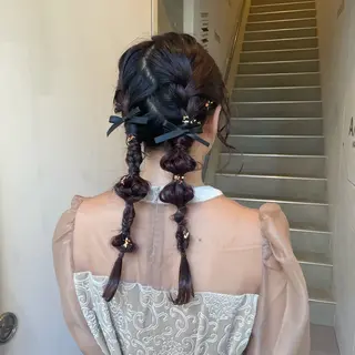 ヘアアレンジ 久保田 千尋のヘアスタイル