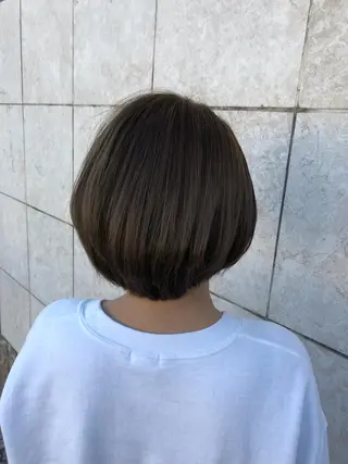ショート 加瀬 真弓のヘアスタイル