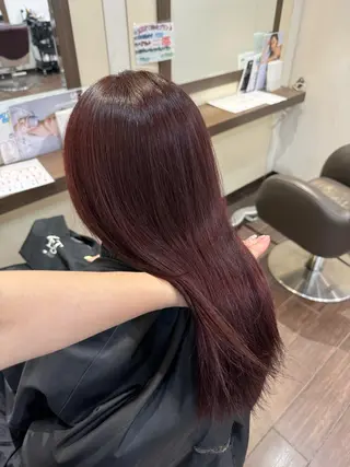 ロング カラー designcolo r/似合わせNOKAのヘアスタイル