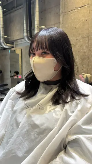 ミディアム ADDICTION所属・川野 百恵のヘアスタイル