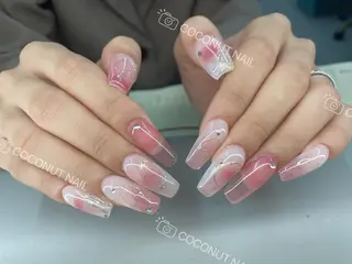 ネイル 神田 ココナッツのネイルデザイン