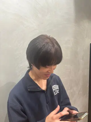 メンズ カラーモデル募集❗️ 清野 海真のヘアスタイル