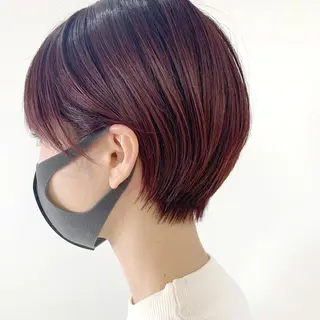 ショート カラー ボブ/大人ヘア k-two濱田のヘアスタイル