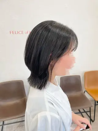 ミディアム FELICE of hair 田口千尋のヘアスタイル