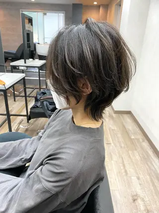 ショート カラー 🗻飯田誠也🗻 カットカラー得意のヘアスタイル
