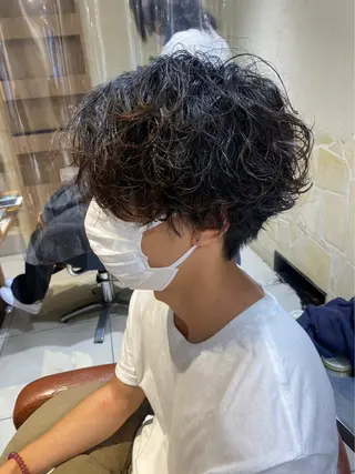 パーマ メンズ メンズモデル募集中✨ 永野大樹のヘアスタイル