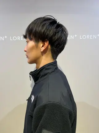 メンズ 柔らかいカラー🎀 rinaのヘアスタイル