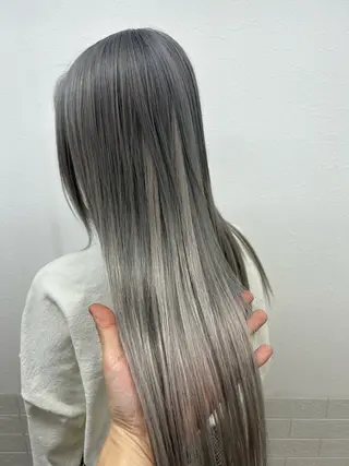 カラー ダブルスキルエクステ /羽エクステ白石宇由のヘアスタイル