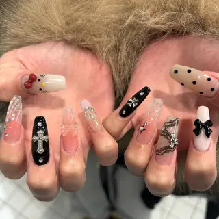 ネイル eight横浜☁️ くまべのネイルデザイン