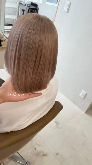 ミディアム 鈴木 妃帆未のヘアスタイル