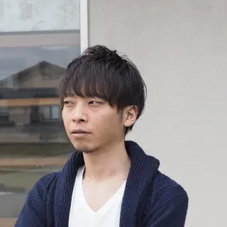 ショート カラー メンズ 酒井 透のヘアスタイル