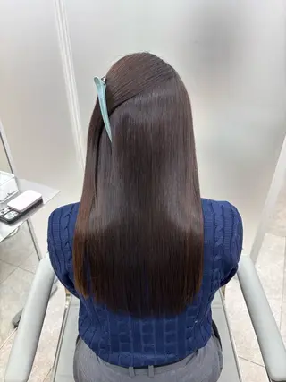 ロング パーマ ヒマワリ🌻/ ワンホン×艶髪特化のヘアスタイル