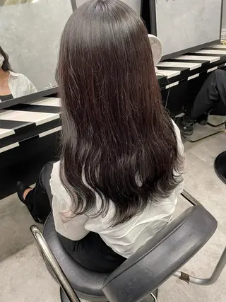 ロング 縮毛矯正・髪質改善 特化 出納 直起のヘアスタイル