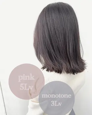 ミディアム カラー ヘアアレンジ Zina福岡天神🪞 髪質改善🪞レイヤーのヘアスタイル