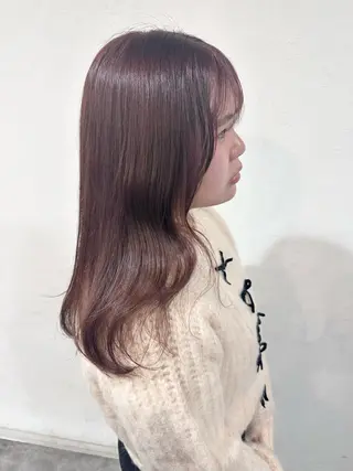 ロング カラー ピンクカラー/ mana🎀のヘアスタイル