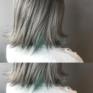 ショート カラー BOX mico.のヘアスタイル