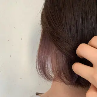 カラー 近鉄奈良 カラー　うのさくらのヘアスタイル
