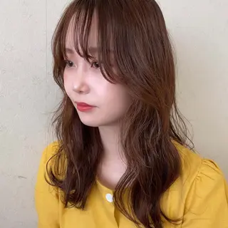 セミロング topstylist ユヒャンのヘアスタイル