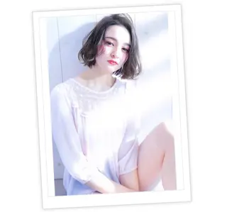 カラー 長尾 桃佳のヘアスタイル