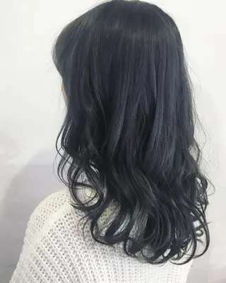 セミロング カラー ヘアアレンジ 【公式】amble luxe池袋東口🩷のヘアスタイル