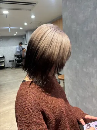 ショート カラー 🌐NATSUMI 🌐【寒色カラー】のヘアスタイル