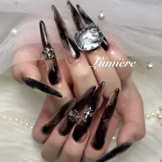 ネイル Lumière｜ ロング｜ワンホンのネイルデザイン