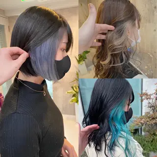 ショート カラー 【毎朝セット3分】 メンズパーマ　真人のヘアスタイル