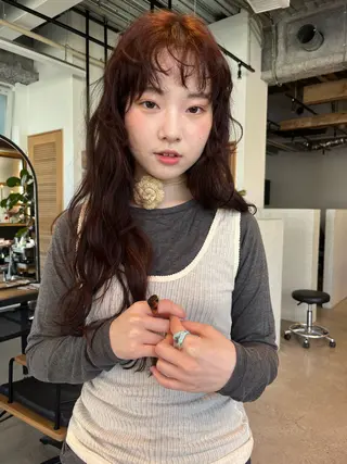 ロング 無料カットモデル募集 ／ueno aiのヘアスタイル