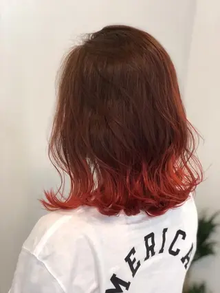 ショート カラー パーマ ヘアアレンジ 池袋艶髪職人🌈😇 ✨店長✨小林優太✨のヘアスタイル