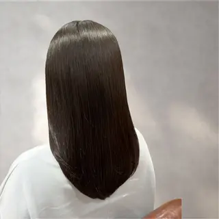 セミロング 髪質改善メニュー 長井 美佐子のヘアスタイル