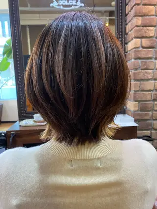 ショート DOLCE尾亦 花織のヘアスタイル
