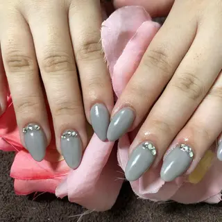 ミディアム ネイル 《LB》ラブリエ Nail&eyeのマツエク・マツパデザイン