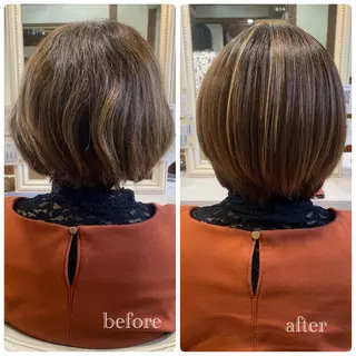 ショート パーマ 藤井 沙季のヘアスタイル