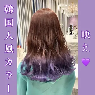 カラー 【BIBBIDI】 MIKIのヘアスタイル