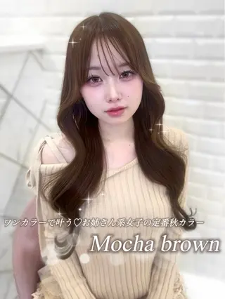 ロング 松村 知佳のヘアスタイル