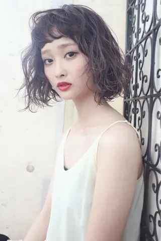 ショート カラー パーマ ooit 【オーイット】のヘアスタイル