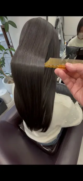 ロング 美艶カラー 髪質改善 似合わせカット 銀座のヘアスタイル