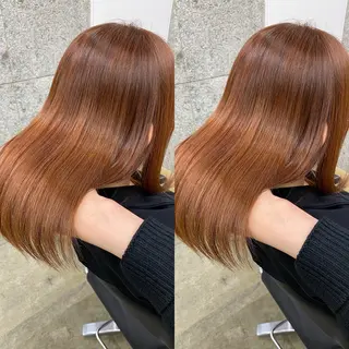 セミロング 髪質改善/浅沼 亮のヘアスタイル