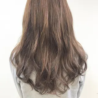 セミロング パーマ 北川 泰之のヘアスタイル
