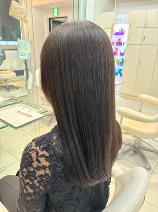 セミロング ブリーチ透明感カラー /レイヤー👗しずかのヘアスタイル