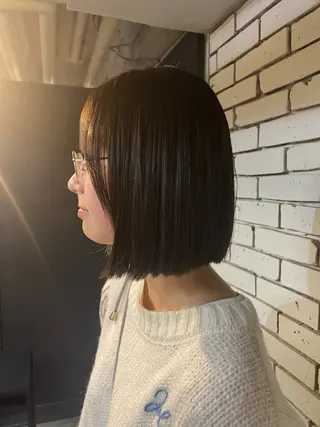 ミディアム 💘札幌クロスパーマ 髪質改善💘rinaのヘアスタイル