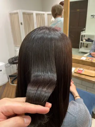 ロング 韓国レイヤー/透明感 カラー/Harukiのヘアスタイル